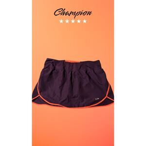 CHAMPION WOMENS ATHLETIC PULL ON SKIRT WITH BUILT SHORTS SIZE S